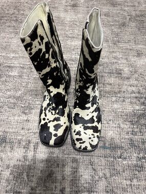 Free People Animal Print Boots